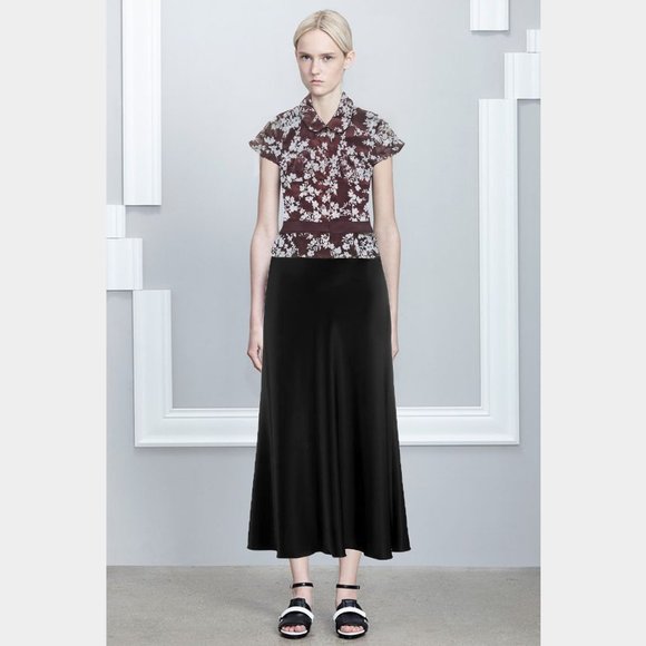 Size- S, IDEM designer 100% silk chiffon printed top - Picture 3 of 6